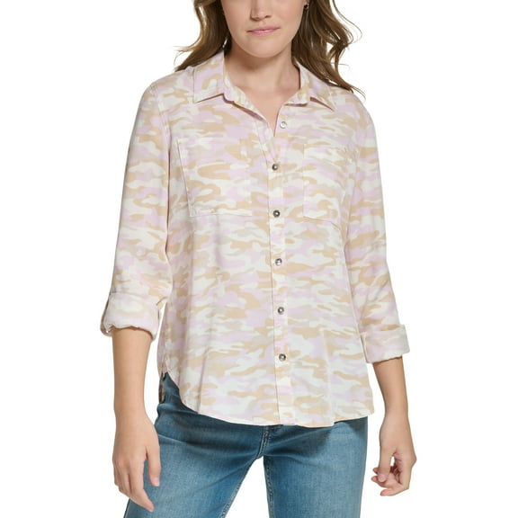 Petite Utility Shirt Lilac Mist PL