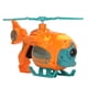 thumbnail image 4 of Juguete para hacer burbujas con forma de helicóptero, sonido y luz, funciona con pilas, automático, color naranja, 4 of 14