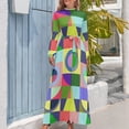 thumbnail image 4 of Vestido largo Coco ropa para mujer conjuntos de verano para mujer 2024 vestido, 4 of 5