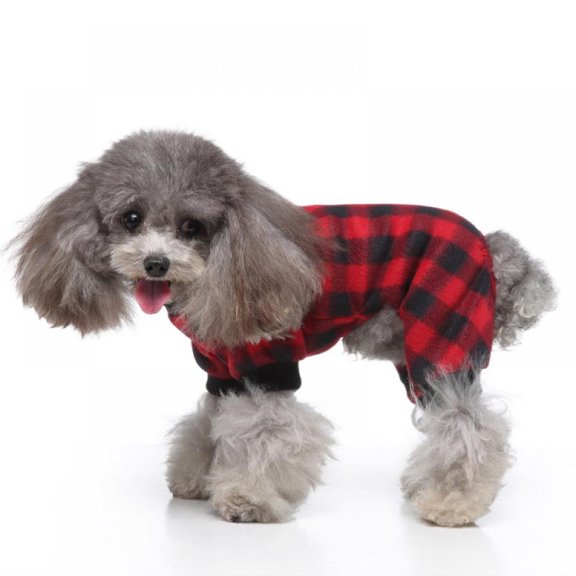 Altssales Pet Autumn & Winter Plaid Clothes for Small Medium Dogs