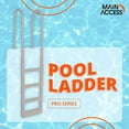 thumbnail image 3 of Main Access ProSeries 54" Adjustable In Pool Above Ground Ladder, Taupe, 3 of 8