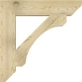 thumbnail image 3 of Ekena Millwork 6"W x 32"D x 32"H Legacy Slat Rough Sawn Bracket, Douglas Fir, 3 of 4