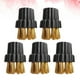 thumbnail image 4 of Limpiador de electrodomésticos de 5 piezas, cabezal de cepillo para lavadora a vapor, cabezal de cepillos de bronce multiusos para uso doméstico (dorado), 4 of 6