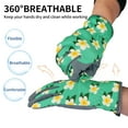 thumbnail image 3 of Womens Gardening Weeding Working Gloves, Leather Garden Glove for Women Thorn Proof No Stab for Digging, Planting,Pruning, 3 of 7