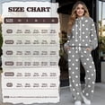 thumbnail image 6 of Garronmavis Womens 2 Piece Sweatsuits Sets Polka Dot Sweat Set Grey Sweatsuit for Women 2 Piece Set Sweatshirt Lounge Sets Spring Winter Fall Outfits, Size S, 6 of 6