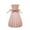 Pink, variant on Creative Origami Vase European Pleated Vase Plastic Waist Folding Flower Vase Folding Paper Style Dry Flower Bottle Modern
