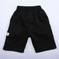 thumbnail image 6 of Kids Cargo Shorts Black Shorts Elastic Waist Wide Leg Toddler Shorts 14-15Years Boys Shorts Summer&nbsp;Clothing, 6 of 8