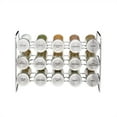 thumbnail image 3 of Farberware Prefilled 15 Jar Stainless Steel Spice Rack, 3 of 4