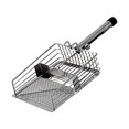 thumbnail image 3 of LOVIVER Cat Litter Multiuse Hollow Out Spoon Comfortable Gripping Portable Push Pull Cat Steel Handle, 3 of 8