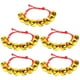 thumbnail image 3 of 5 piezas de pulseras para niños, pulseras con cascabeles ajustables, sonajeros de muñeca para niños, regalos de fiesta de Navidad, pulseras con cascabeles festivos, 3 of 3