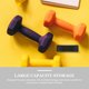 thumbnail image 3 of RUNROTOO 8Ud Rack Negro Para Mancuernas Con Estructura Anti Ruido Y Alta Capacidad Para Uso En Casa Y Gimnasio, 3 of 8