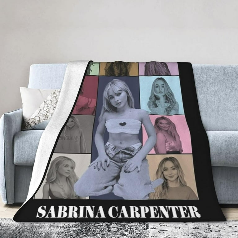 Sabrina Carpenter Blanket Flannel Blankets Lightweight Throw