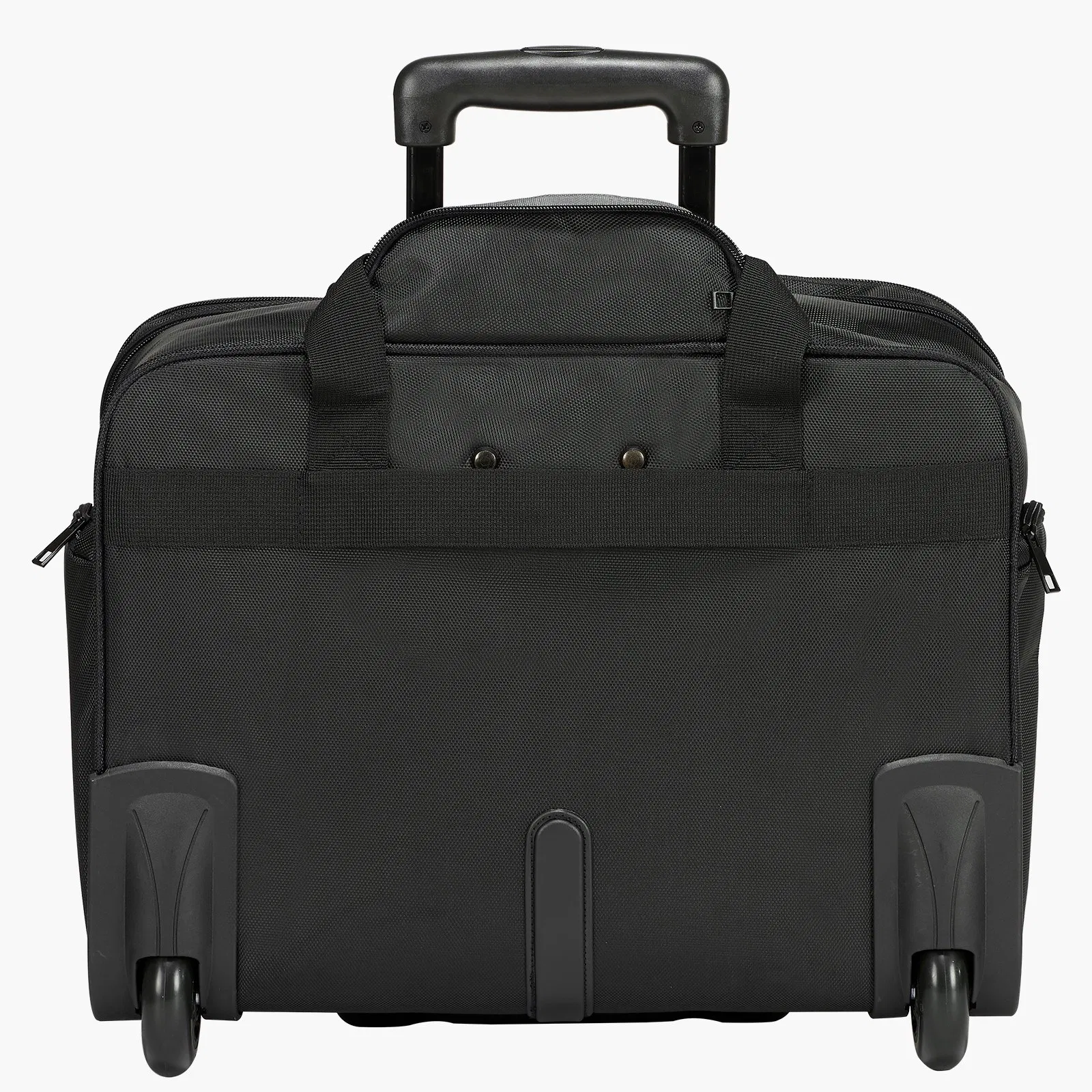 17.3 Rolling Laptop Bag for Work & Travel – Wheeled Computer Briefcase with Expandable Storage, USB Port & TSA Lock, Durable Black Design for Professionals