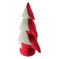 thumbnail image 2 of Northlight Plush Pine Tree Christmas Decoration - 15" - Red and White, 2 of 4