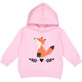 thumbnail image 2 of Inktastic Fox for Girls Woodland Animal Toddler Hoodie, 2 of 4