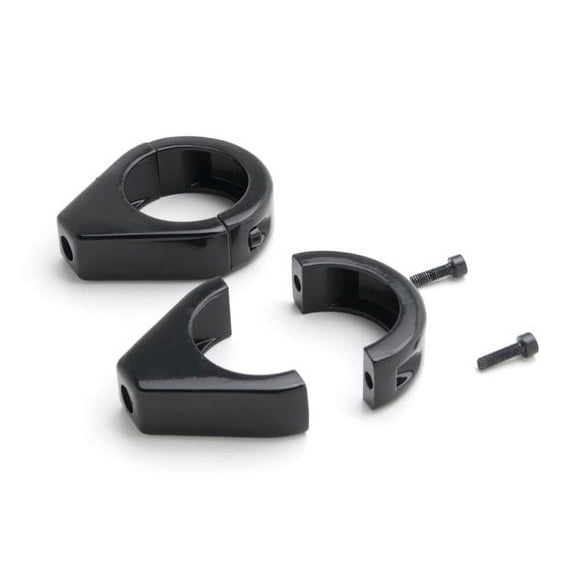 Krator Black Turn Signal Relocation Fork Clamp Kit 41mm Compatible with Honda VTX 1300 C R S RETRO