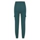 thumbnail image 4 of Gibobby Pantalones cargo para mujer Pantalones casuales de con múltiples bolsillos para damas Pantalones de cuerda con corsé de cintura elástica(Verde,G), 4 of 4