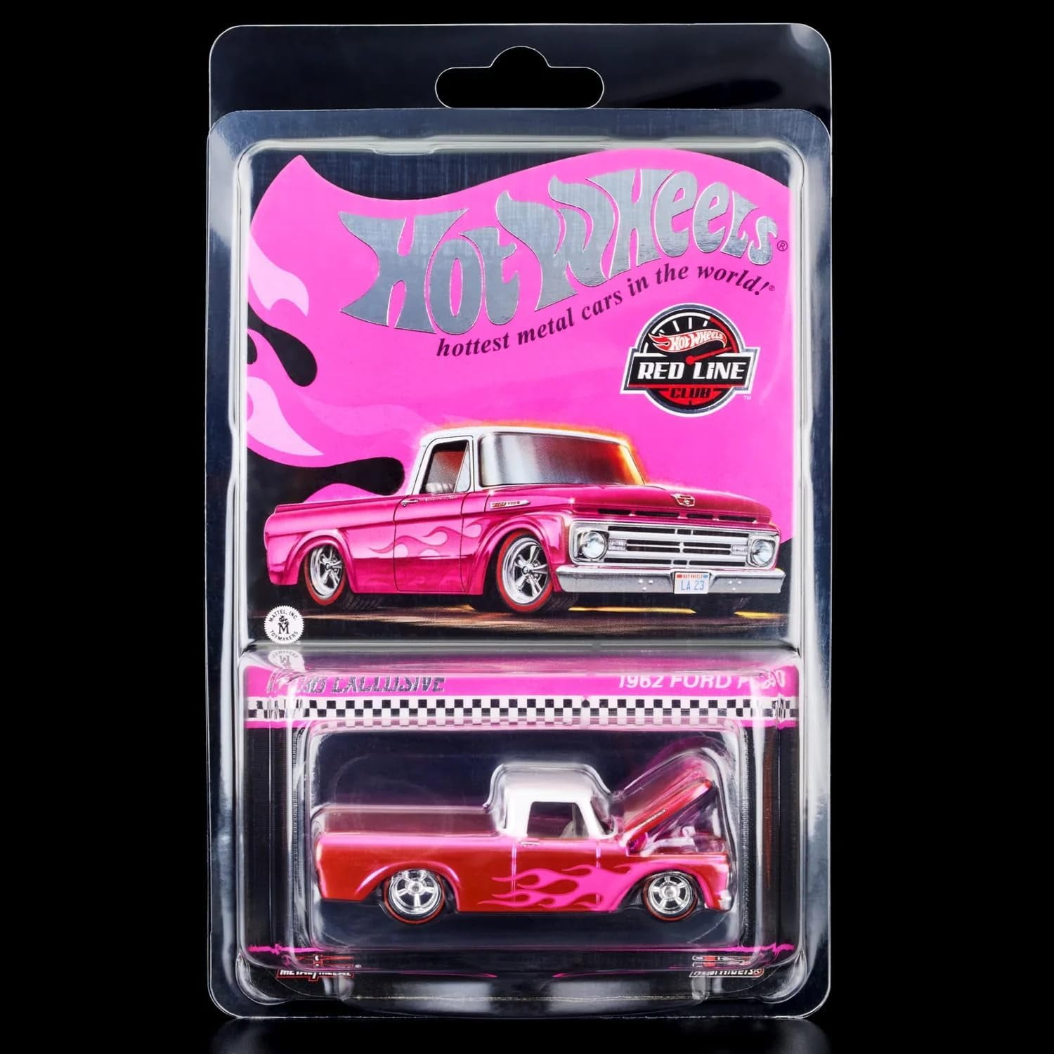 Hot Wheels Car - RLC Exclusive Pink Edition 1962 Ford F100