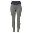 thumbnail image 5 of QLEICOM Womens Yoga Pants Capri Leggings Running High Waist Butt Lift Workout Workout Leggings Athletic Pants Tummy Control Leggings Gray L, 5 of 7