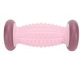 thumbnail image 1 of Rouleau de massage des pieds, massage en profondeur, ergonomique, ABS, pour poignets, cou, rose et violet, 1 of 4