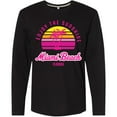thumbnail image 3 of Inktastic Summer Enjoy the Sunshine Miami Beach Florida in Pink Long Sleeve T-Shirt, 3 of 5