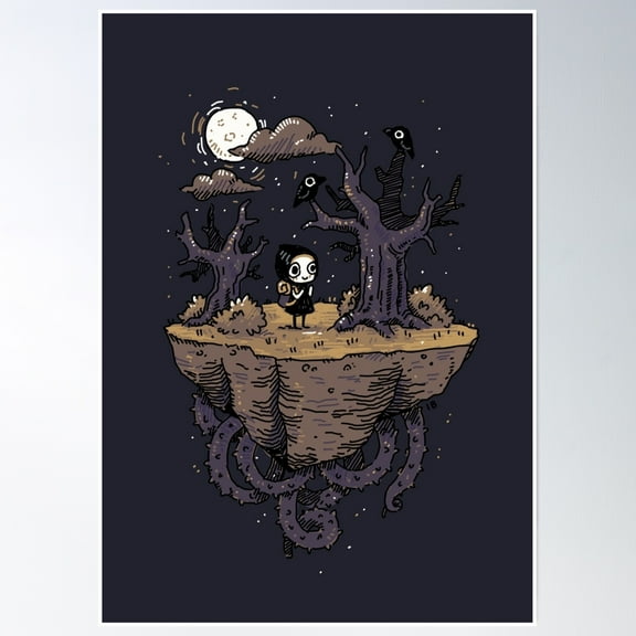 Dark Wood Poster Wall Art, Modern Wall Decor, 8x12 UNFRAMED