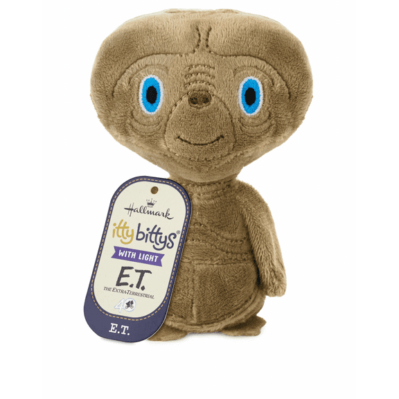 Itty Bittys E.T. The Extra-Terrestrial with Light Plush New with Tag