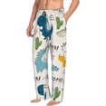 thumbnail image 2 of Balery Men'S Childish Dinosaur Pants,Sleepwear Pants,Pajama Pants,Pj Bottoms Drawstring And Pockets-Small, 2 of 9
