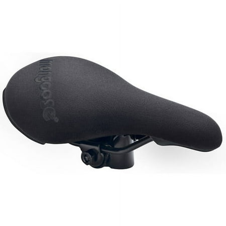 Mongoose BMX Saddle, Stitched Black
