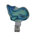 thumbnail image 2 of Whimsical Blue Whale Plug In Nightlight, 2 of 3