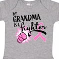 thumbnail image 4 of Inktastic My Grandma is a Fighter Breast Cancer Awareness Boys or Girls Baby Bodysuit, 4 of 5
