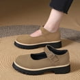 thumbnail image 1 of Taylonsss Mocassins pour Femmes à Bout Rond à Talon Bloc avec Bride à Boucle Ajustable pour Tenue Décontractée Chaussures à Talon Moyen Confortables avec Doublure Douce pour une Utilisation Toute la Journée, 1 of 8