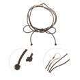 thumbnail image 4 of Unique Bargains 1 Pc Festival Wrap Belt Elegant Unique Buckle Head Knotted Adjustable Waist Cord for Women Brown, 4 of 5