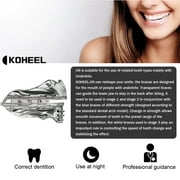 KOHEEL UN Teeth Straightener for Underbite Teeth with Teeth Straighten Aligner, Moldable Braces as Retainer