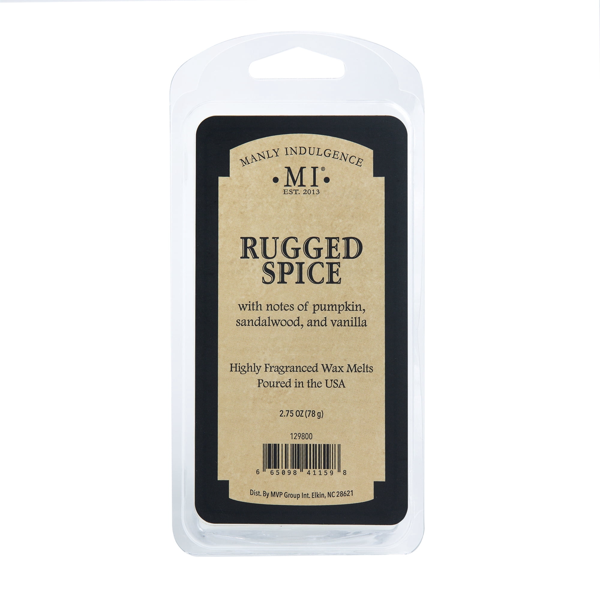 2.75oz Wax Melts Rugged Spice