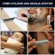 thumbnail image 3 of QKIIINQ 16pcs Set de Cepillo para Barba, Kit Cuidado de Barba para Hombre, Incluye Navaja Afeitar, Cepillo Barba, Barba Tijeras, Peine Barba, Peine de &aacute;ngulo recto, Regalos Perfecto para Ho, 3 of 7