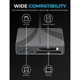 thumbnail image 4 of Lector multitarjeta USB-C SABRENT CR-C4PM para CFexpress Type B, CFast 2.0 y microSD/SD, 4 of 7