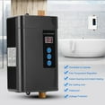 thumbnail image 3 of M Buder Calentador de Agua Eléctrico Instantáneo Mini sin Tanque Inteligente Pantalla Táctil 3000W Negro 110V US Plug, 3 of 9
