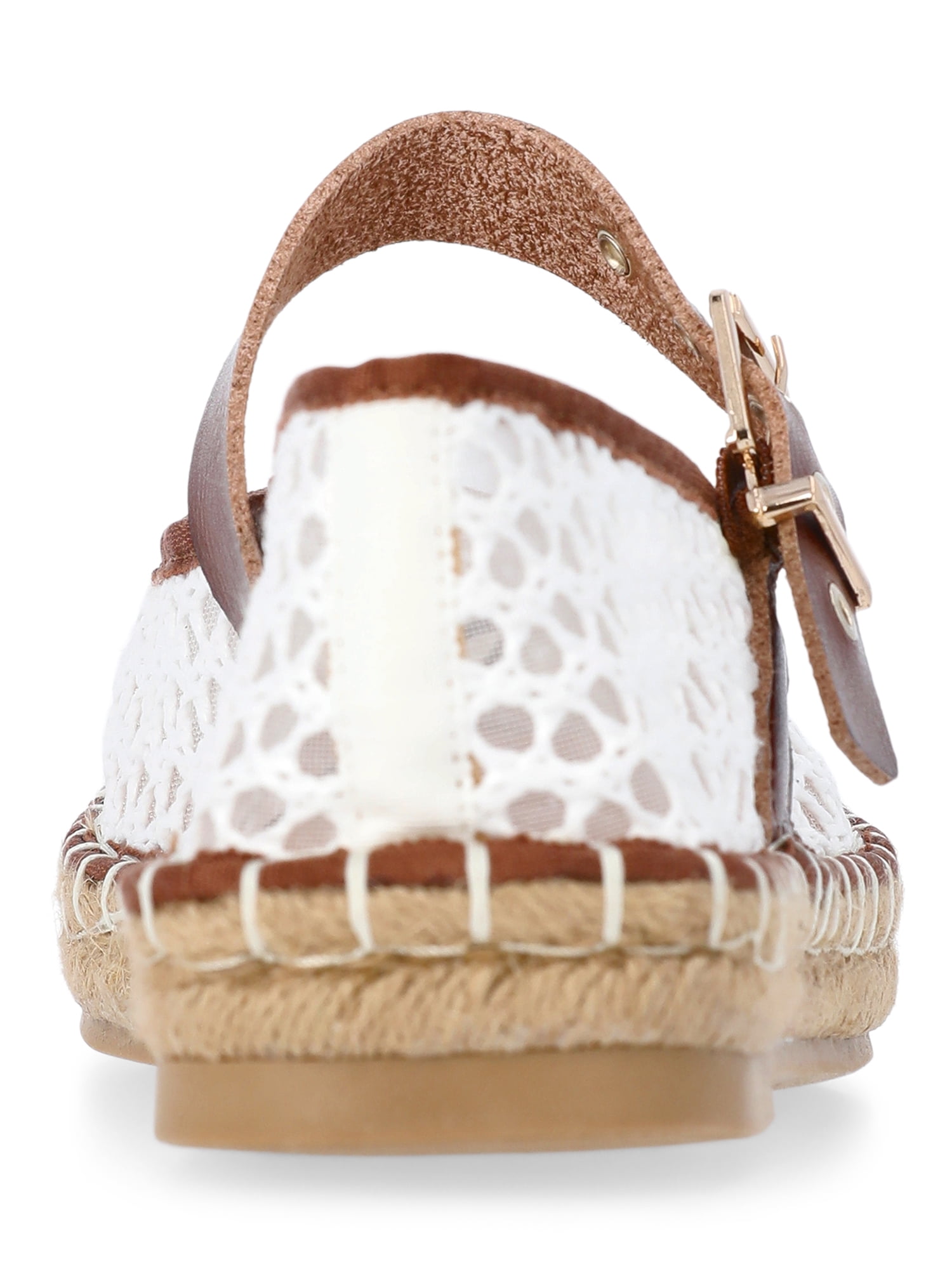 Time and Tru Women's Espadrille Mary Jane Flats