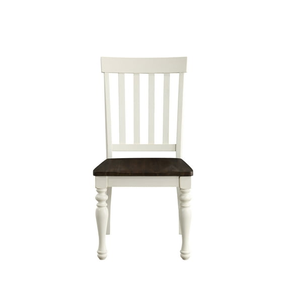 Side Chair (Set of 2) Armhouse Country Side Chairs,Wooden Armless Chairs for Kitchen Dining Room Home Living Room