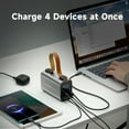 thumbnail image 6 of ALLPOWERS PB100 24000mAh Power Bank, 100W PD Fast Charging Portable Charger with LED Display & Light for Travel, Camping, Emergency, 6 of 10
