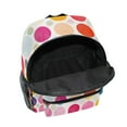 thumbnail image 6 of FORMRS School Backpack with Front Zippered Pocket 12" Student Travel Daypack, Colorful Circles, 6 of 6