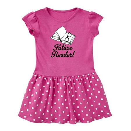 

Inktastic Future Reader Book Gift Gift Toddler Girl Dress