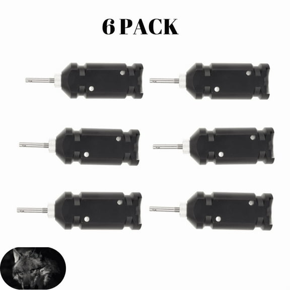 6pcs 12-Gauge Camping Tripwire Alarm System - Perimeter Security & Early Warning Device for Outdoor Property Protection