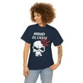 thumbnail image 4 of Mind Blown Skull Unisex Heavy Cotton Tee, 4 of 9