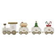 thumbnail image 1 of Tren de madera modelo encantador juguete lindo para la mesa del hogar 2023 regalos de Navidad blanco Hugtrwg Para estrenar, 1 of 3