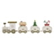 thumbnail image 1 of Bonito modelo de tren de madera, juguete bonito para mesa de casa, regalos de Navidad 2023 (blanco), 1 of 3