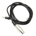 thumbnail image 1 of Adaptador XLR Hugo a Conector de 3,5 Mm para Micrófono Y Cable de sonido 10 Pies, 1 of 6