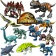 thumbnail image 2 of Figuras de bloques de construcción de dinosaurios de Jurassic World Park, Velociraptor, Raptor, Indominus Rex, Indoraptor, modelo de bestia, juguetes para niños, 2 of 5