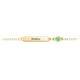 thumbnail image 3 of Engravable Bar Bracelet with Birthstone, 3 of 7